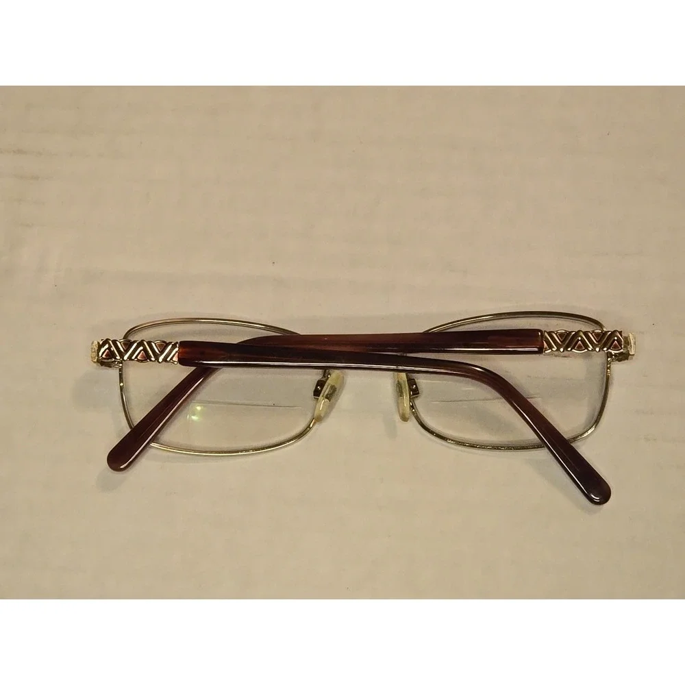 Clear Vision PETITE 34 Wine 49-17-130 Metal Full Rim Eyeglasses Frames Small